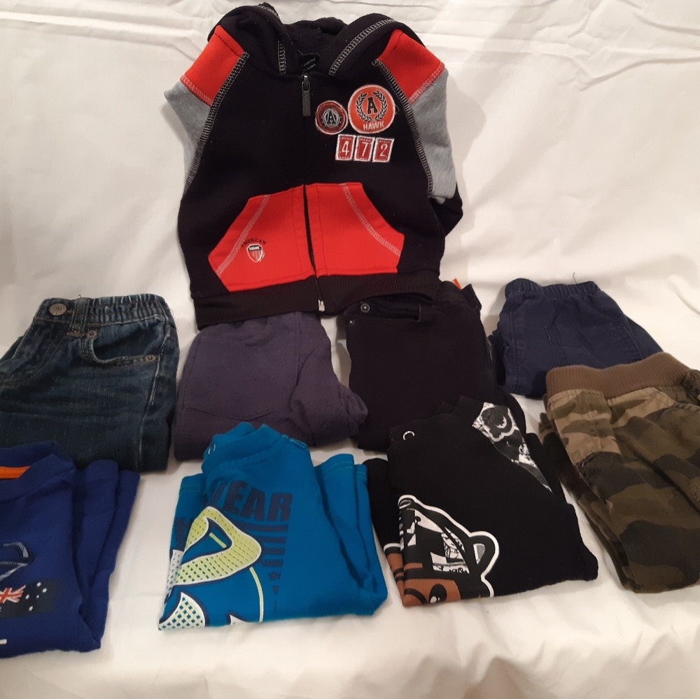12-18 month Boys clothes 9 pieces